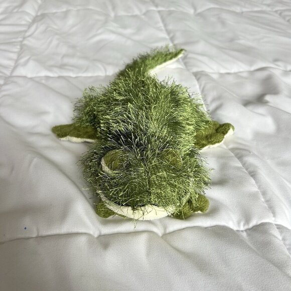 Ganz Webkinz Gecko Plush Green HM186 Lizard Stuffed Animal - NO CODE Y2K Retro - Picture 1 of 8